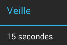 Modifier le temps de mise en veille de son mobile Android Modifier le délai de mise en veille