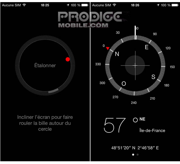 L Application Boussole Pour Iphone L Application Boussole Pour Iphone