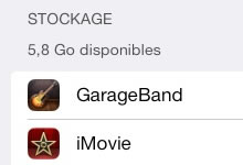 Libérer de l’espace mémoire sur votre iPhone Libérer de l'esapce de stockage - iPhone