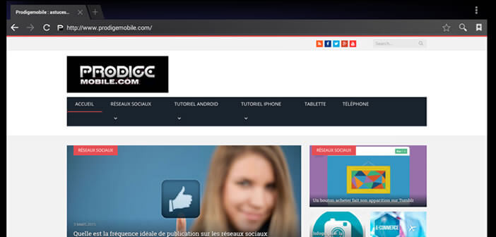Changer La Page D Accueil Du Navigateur Android