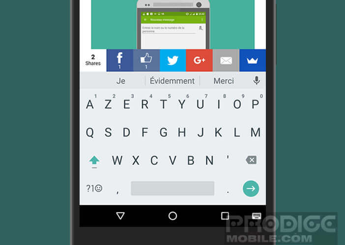 Schrijf op kool deelnemer Comment passer d'un clavier Qwerty à Azerty sur Android