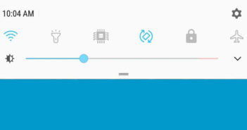 Accéder très facilement au curseur de luminosité du Galaxy S8 Changer l'affichage du curseur de luminosité du Galaxy S8