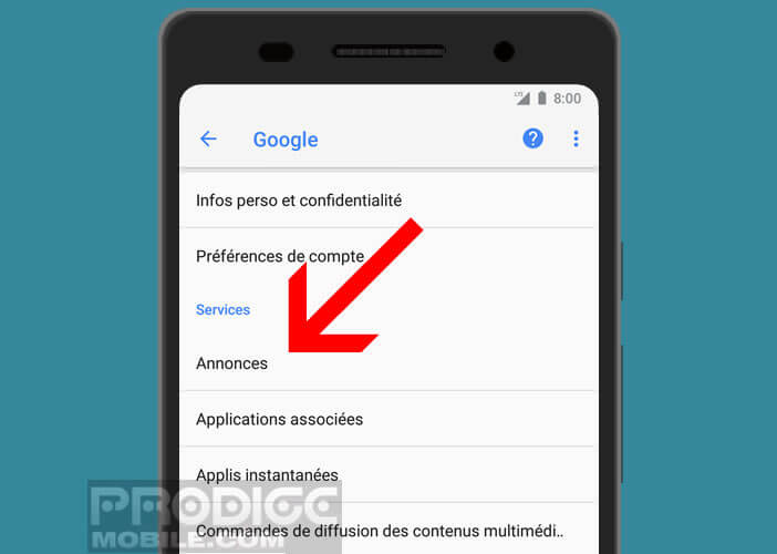 Désactiver le suivi des annonces publicitaires sur Android - Google Play Store Ne Cesse De S Arrêter Tablette Samsung