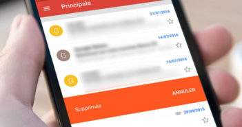 Gmail : supprimer un email d’un simple glissement de doigt Méthode très efficace pour supprimer rapidement un e-mail dans l’appli Gmail