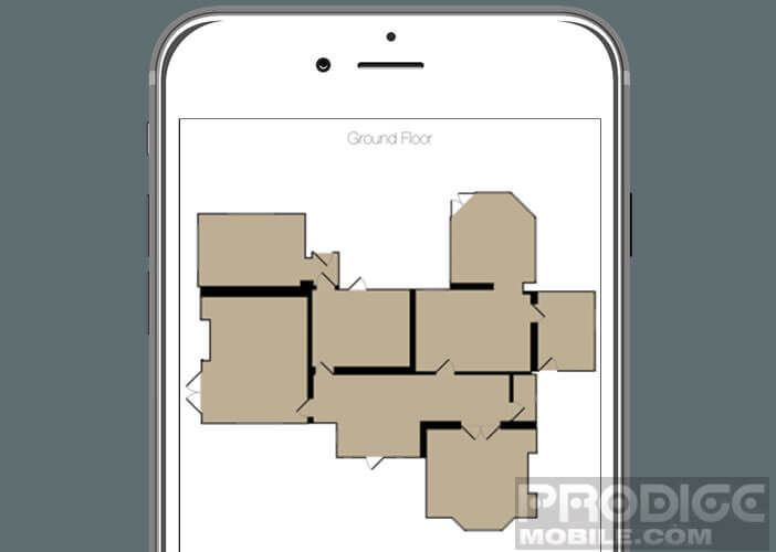 Dessiner le plan de votre logement avec votre iPhone
