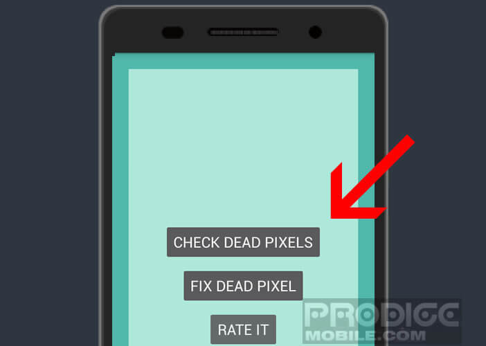 Localiser des pixels défectueux sur l’écran de votre smartphone Android