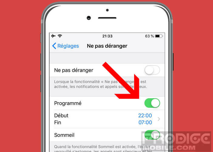 Programmer le lancement du widget sur l’écran d’accueil du mobile
