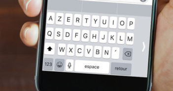 Afficher le clavier à une main de l’iPhone Activer le clavier une main de l’iPhone sur iOS