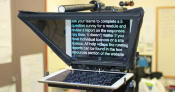 Transformer un iPad en prompteur Activer le mode prompteur de l’iPad pour réaliser des vidéos