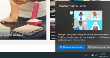 Supprimer l’icône démarrer une réunion dans la barre de Windows Supprimer l’icône Meet Now de Windows