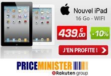 Bon plan: Le nouvel iPad à 439 euros.