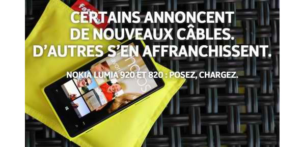 Publicité Nokia contre l'iPhone 5