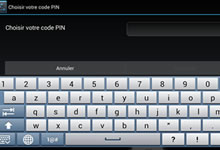 Sécurité Android - Code PIN