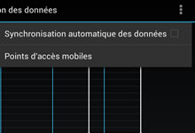 Gérer la synchronisation automatique sur Android