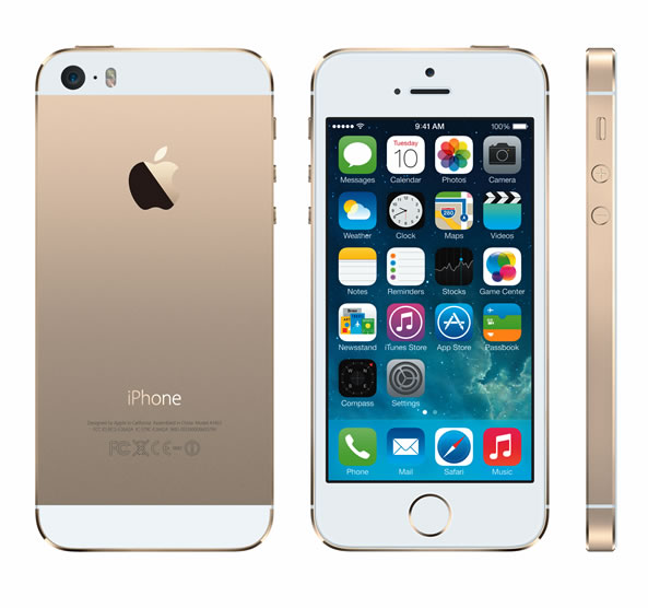 Smartphone iPhone 5S couleur or