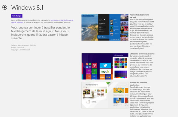 Installation Windows 8.1