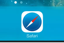 Modifier page d'accueil Safari iOs 7