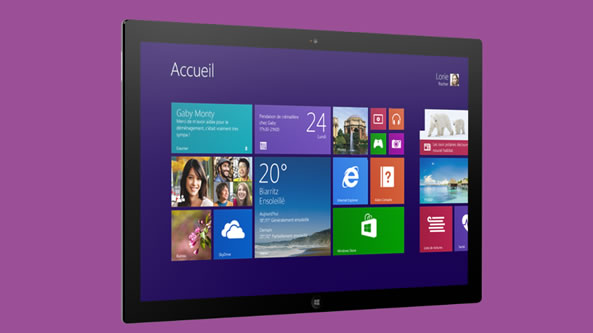 Mise à jour Windows RT 8.1