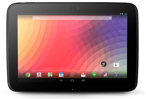 Nexus 10 - Mise à jour Android 4.4 Kitkat
