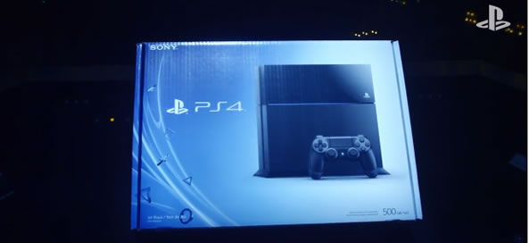 Déballage vidéo Sony PlayStation 4