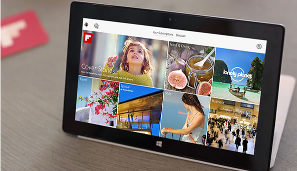 Flipboard pour windows 8.1
