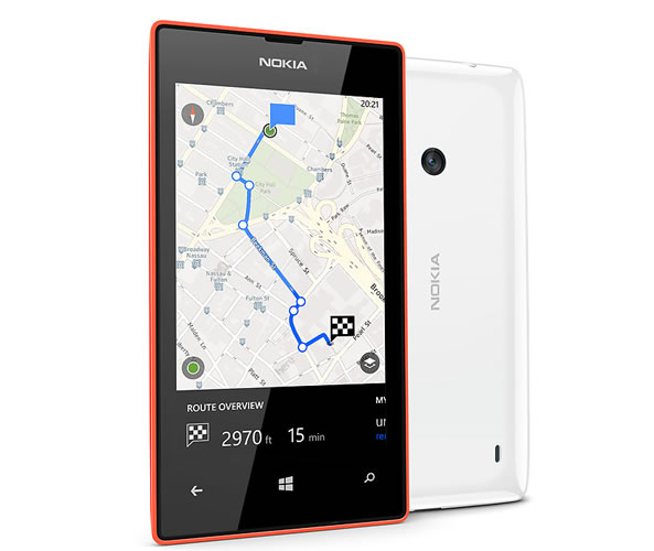 Nokia Lumia 525 - Here maps