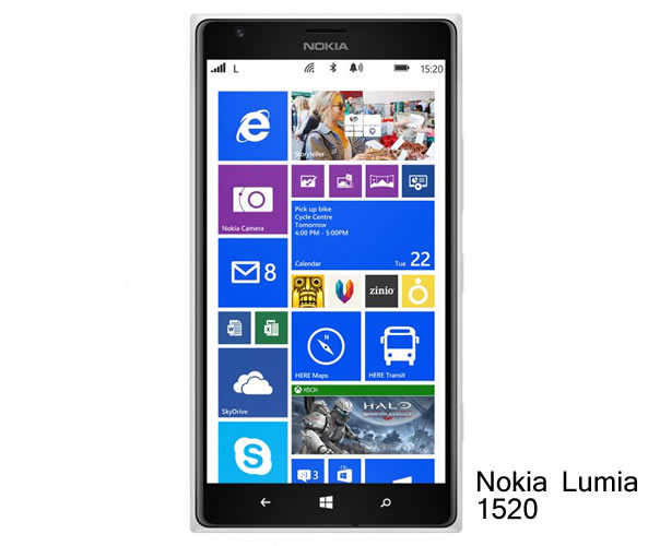 Nokia Lumia 1520 sous Windows Phone