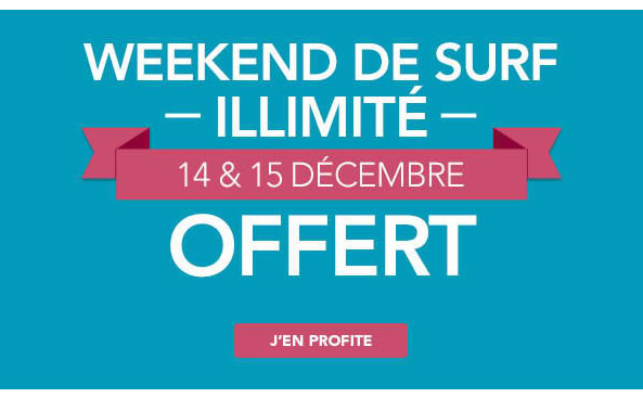 Bouygues Telecom week-end surf illimité
