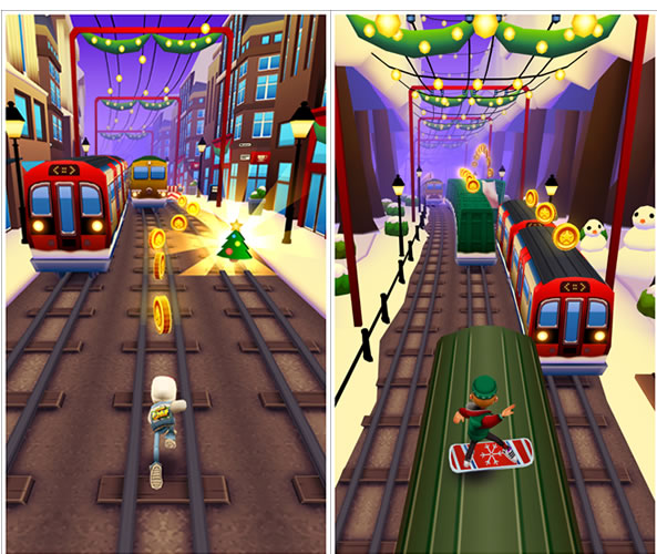 Subway Surfers pour smartphones Windows