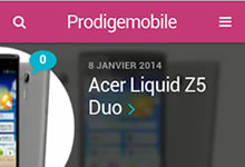Astuce Chrome: accéder à la version normale des sites web Site version ordinateur