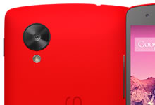Nexus 5 en version rouge