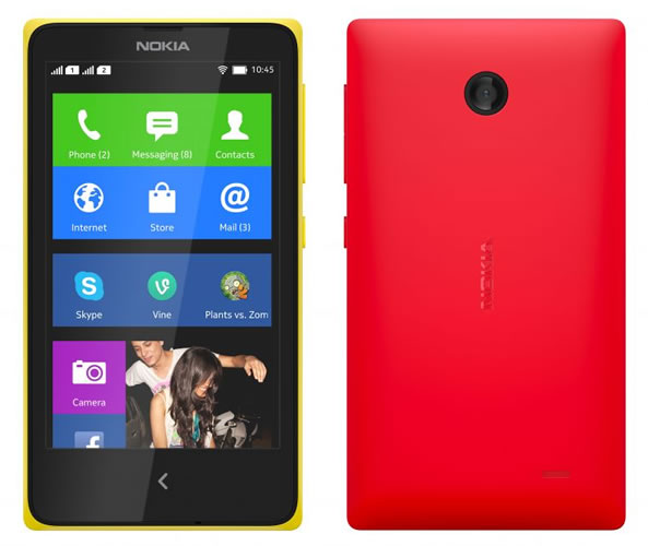 Nokia X sous Android