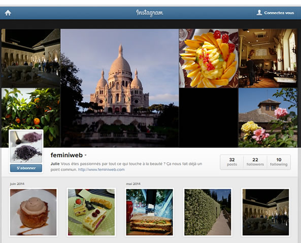 Flux RSS pour Instagram