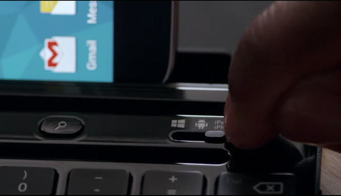 Clavier bluetooth universel - Android, Apple, Windows