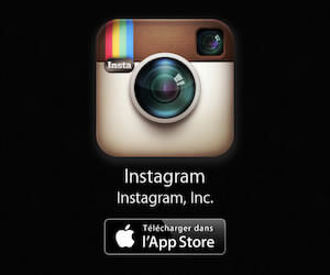 Instagram à télécharger sur l'App Store