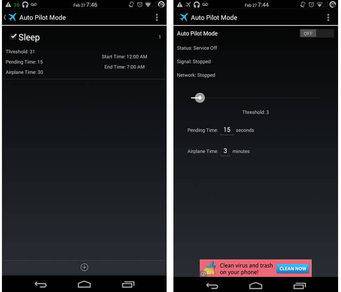 Auto Pilot Mode: application pour optimiser sa batterie