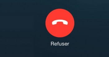 Refuser un appel sur iPhone