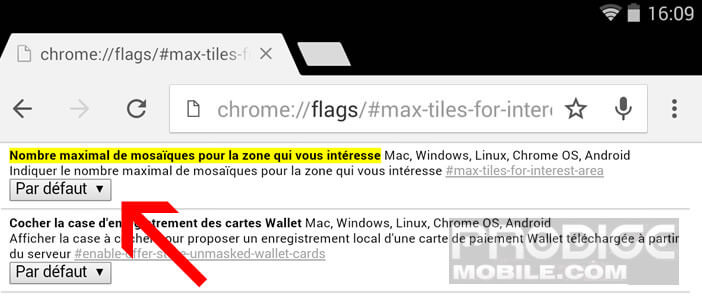 Mémoire vive de Google Chrome