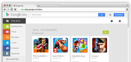 Installer application sur deux android