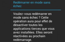 Démarrer un smartphone Android en mode sans échec