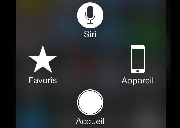 Bouton accueil de l'iPhone