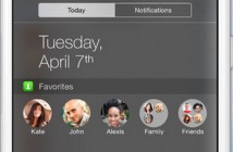 iPhone: ajouter vos contacts favoris au centre de notifications