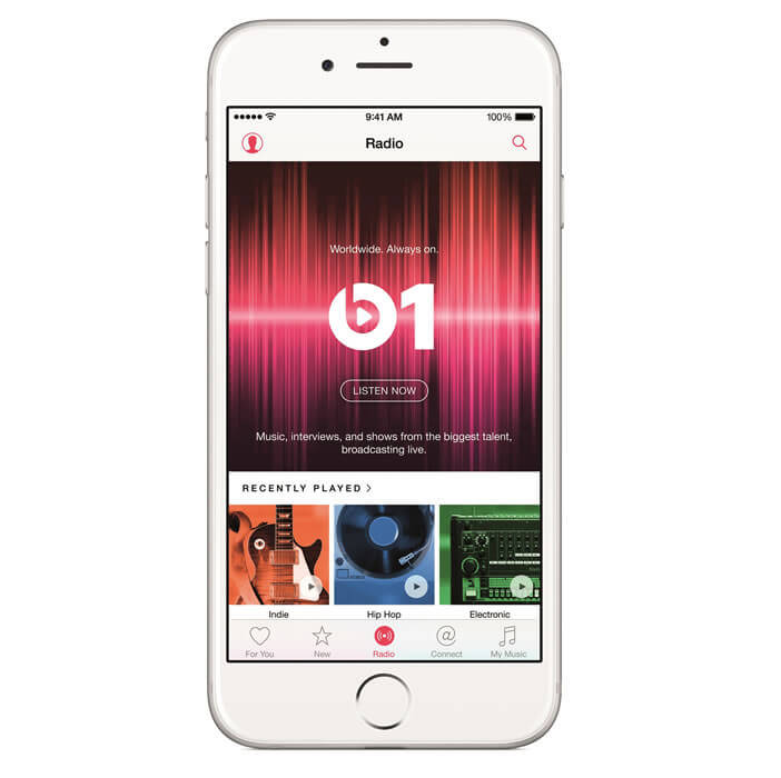 Apple Music sur iPhone