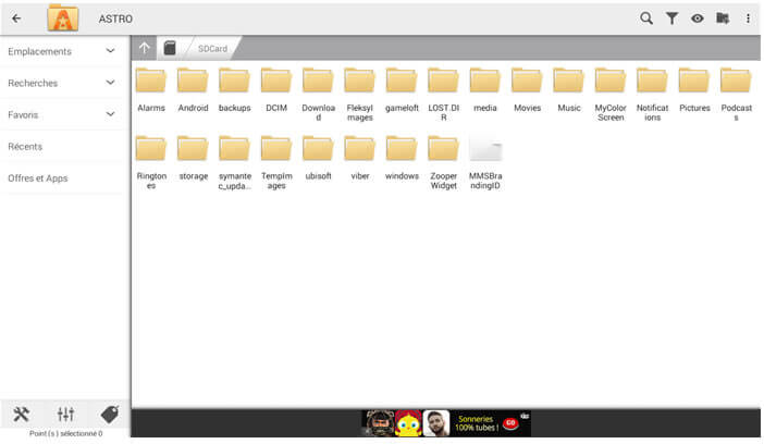 Astro File Manager