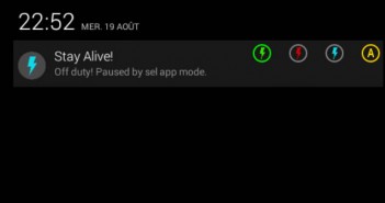 Bloquer la mise en veille de l'écran d'un smartphone Android