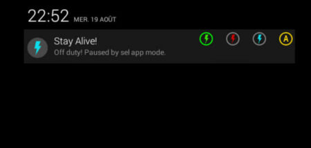 Bloquer la mise en veille de l'écran d'un smartphone Android