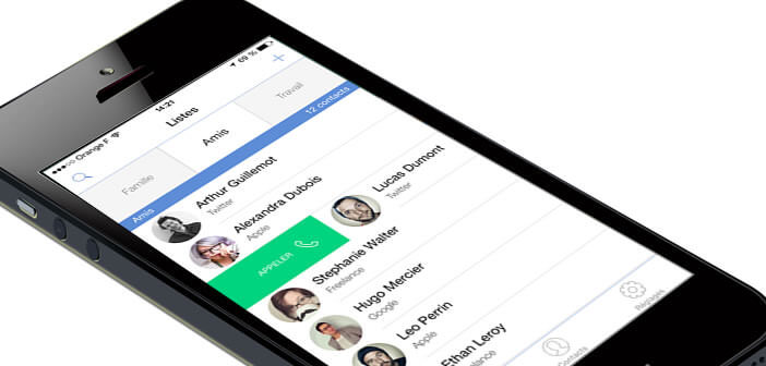 L'application Connect pour gérer facilement ses contacts iPhone