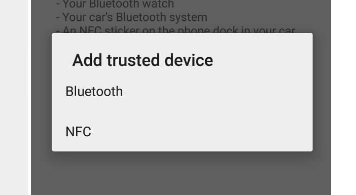 Déverrouiller votre smartphone avec un accessoire Bluetooth