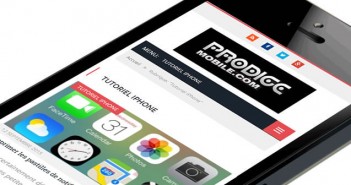 Safari : site web en version ordinateur
