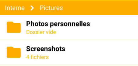 Cacher vos photos personnelles sur Android